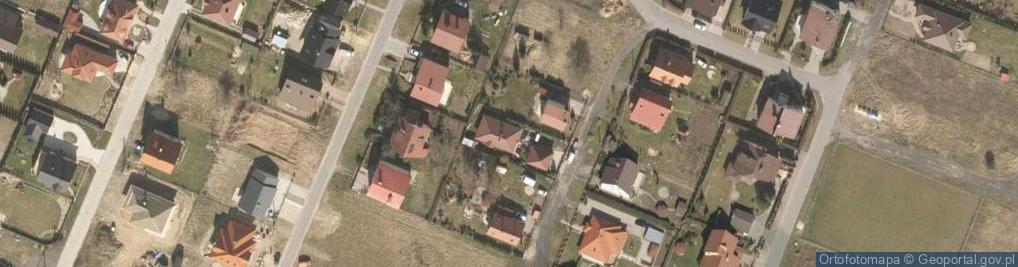 Zdjęcie satelitarne Topolowa ul.