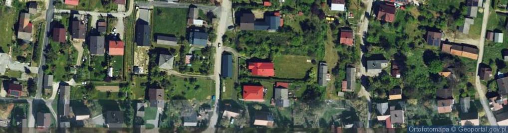 Zdjęcie satelitarne Topolowa ul.