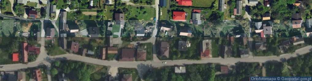 Zdjęcie satelitarne Topolowa ul.