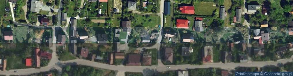 Zdjęcie satelitarne Topolowa ul.