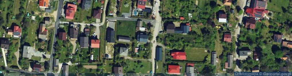 Zdjęcie satelitarne Topolowa ul.