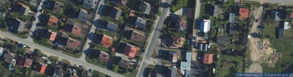 Zdjęcie satelitarne Tomaszowska ul.