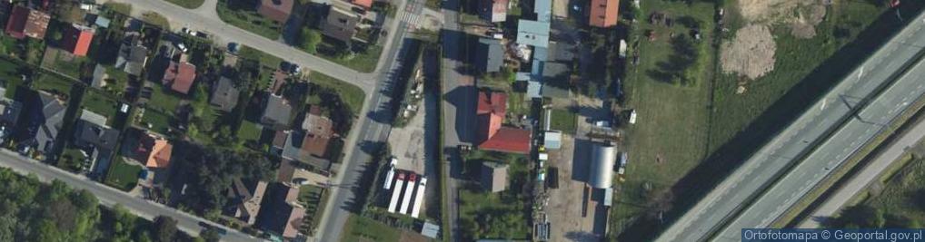 Zdjęcie satelitarne Tomaszowska ul.