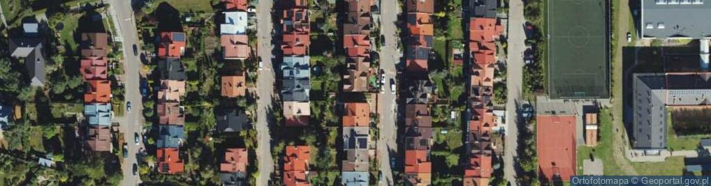 Zdjęcie satelitarne Topolowa ul.