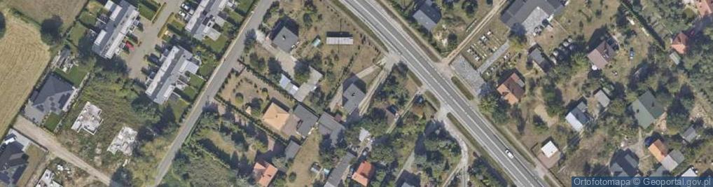 Zdjęcie satelitarne Toruńska ul.
