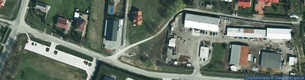 Zdjęcie satelitarne Topolowa ul.