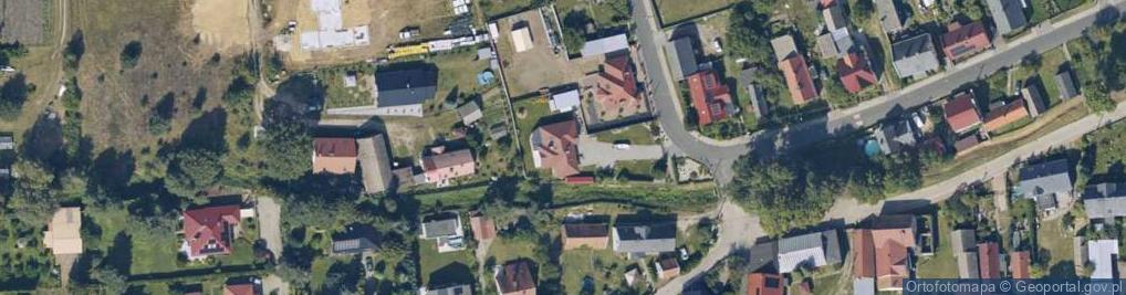 Zdjęcie satelitarne Topolowa ul.
