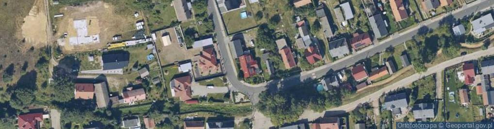 Zdjęcie satelitarne Topolowa ul.