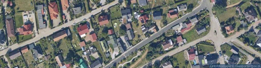 Zdjęcie satelitarne Topolowa ul.