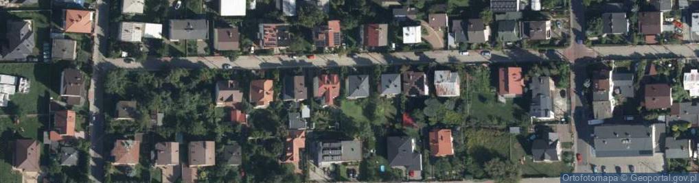 Zdjęcie satelitarne Topolowa ul.