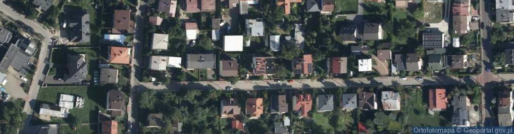 Zdjęcie satelitarne Topolowa ul.
