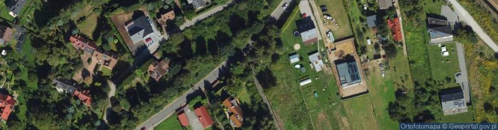 Zdjęcie satelitarne Topolowa ul.