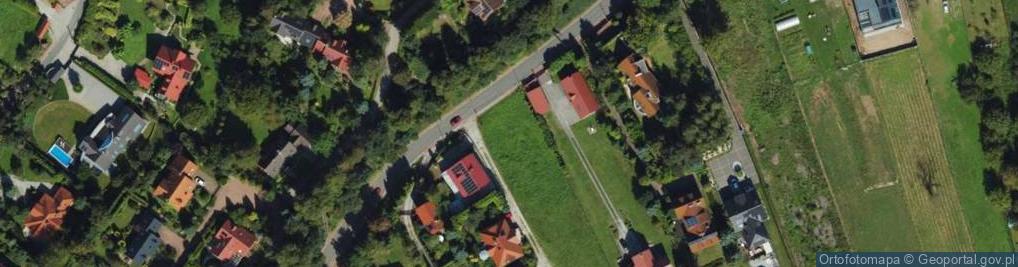 Zdjęcie satelitarne Topolowa ul.