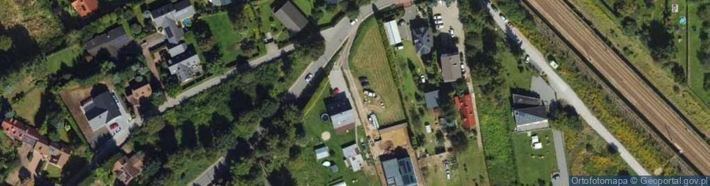 Zdjęcie satelitarne Topolowa ul.