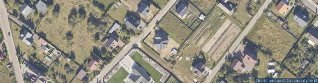 Zdjęcie satelitarne Topolowa ul.