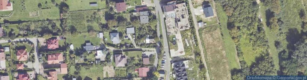 Zdjęcie satelitarne Topolowa ul.