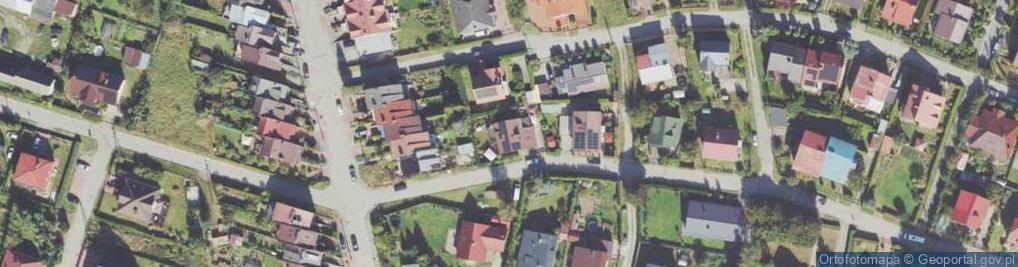 Zdjęcie satelitarne Topolowa ul.