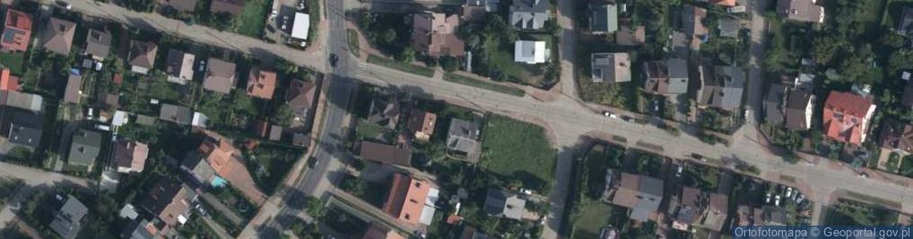 Zdjęcie satelitarne Topolowa ul.