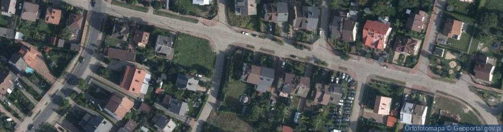 Zdjęcie satelitarne Topolowa ul.