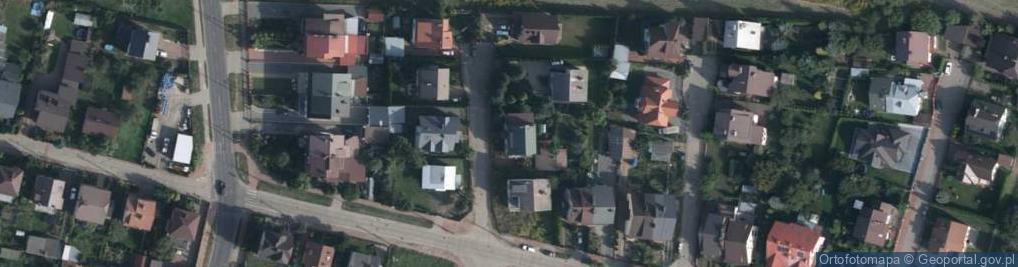 Zdjęcie satelitarne Topolowa ul.