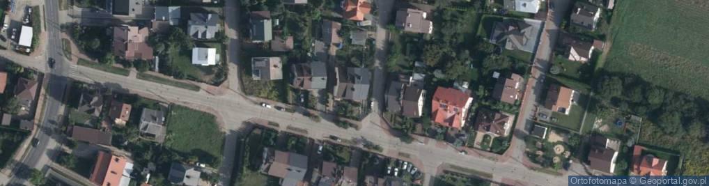 Zdjęcie satelitarne Topolowa ul.