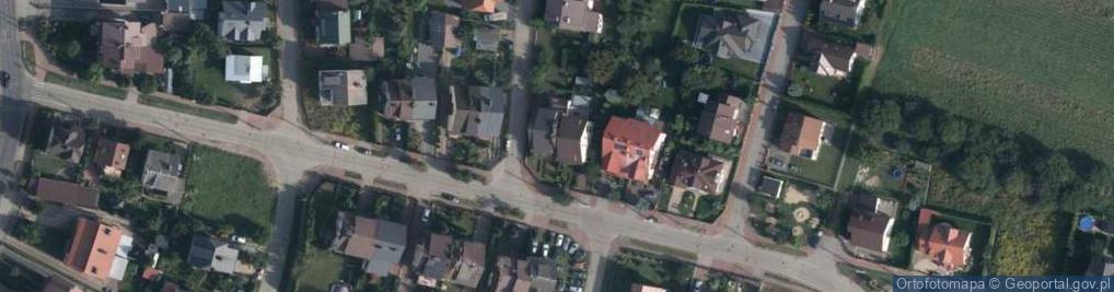 Zdjęcie satelitarne Topolowa ul.
