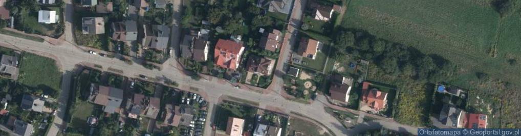 Zdjęcie satelitarne Topolowa ul.