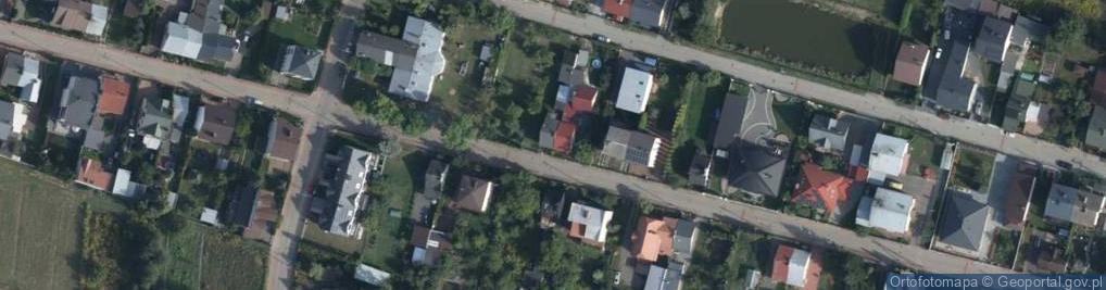Zdjęcie satelitarne Topolowa ul.