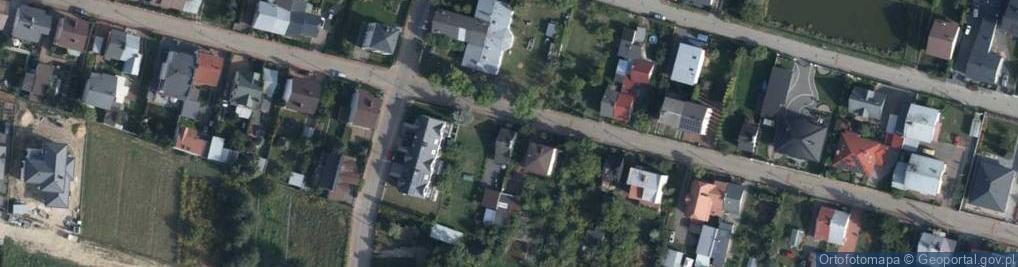 Zdjęcie satelitarne Topolowa ul.