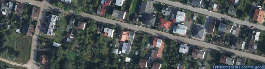 Zdjęcie satelitarne Topolowa ul.