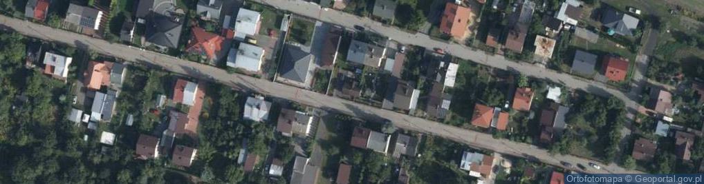 Zdjęcie satelitarne Topolowa ul.