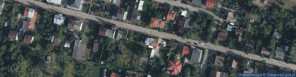 Zdjęcie satelitarne Topolowa ul.