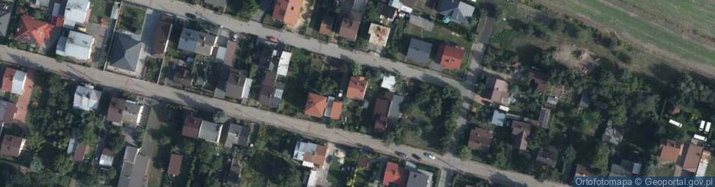 Zdjęcie satelitarne Topolowa ul.