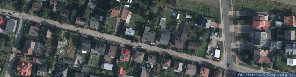 Zdjęcie satelitarne Topolowa ul.