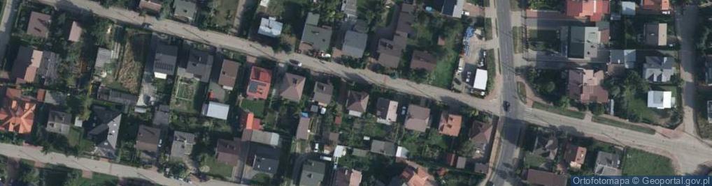 Zdjęcie satelitarne Topolowa ul.