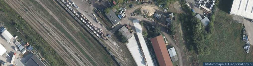 Zdjęcie satelitarne Torowa ul.
