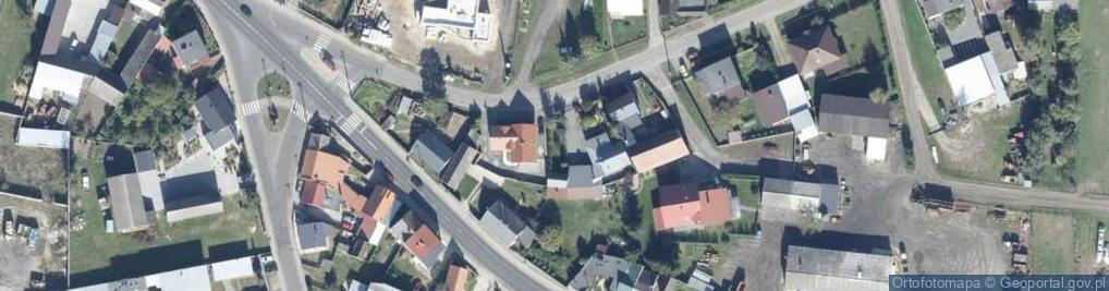 Zdjęcie satelitarne Topolowa ul.