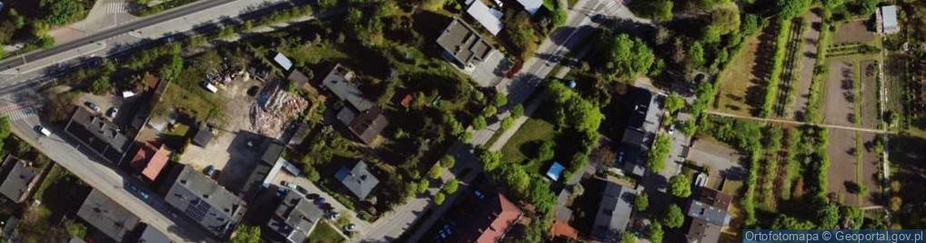 Zdjęcie satelitarne Toruńska ul.