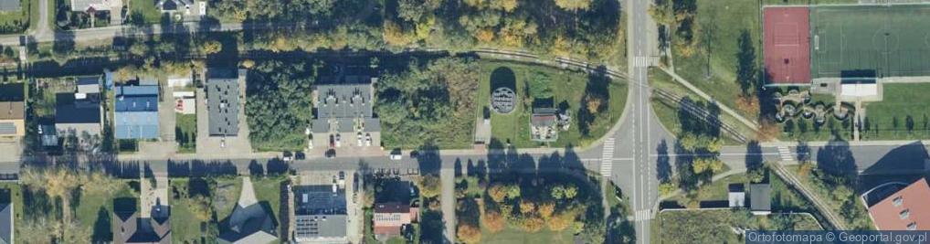 Zdjęcie satelitarne Topolowa ul.