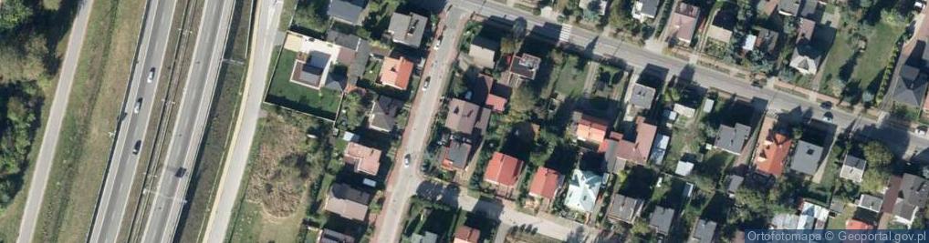 Zdjęcie satelitarne Topolowa ul.
