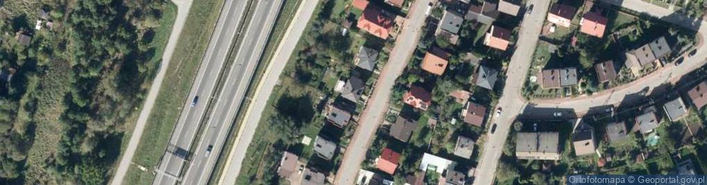 Zdjęcie satelitarne Topolowa ul.