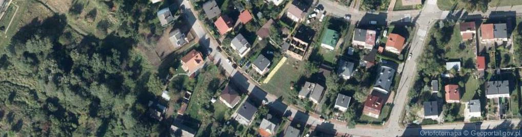 Zdjęcie satelitarne Topolowa ul.