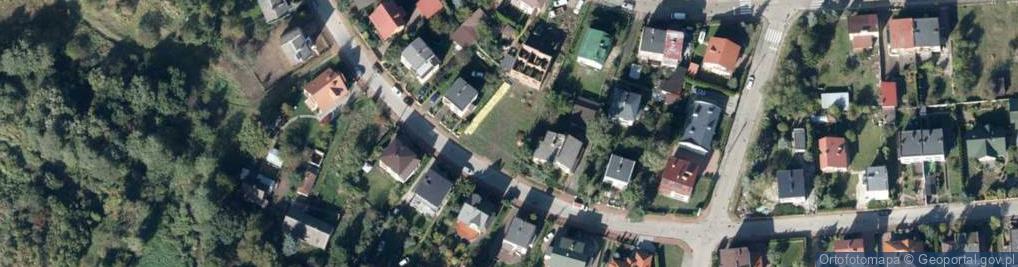Zdjęcie satelitarne Topolowa ul.