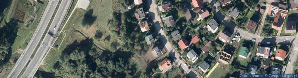 Zdjęcie satelitarne Topolowa ul.