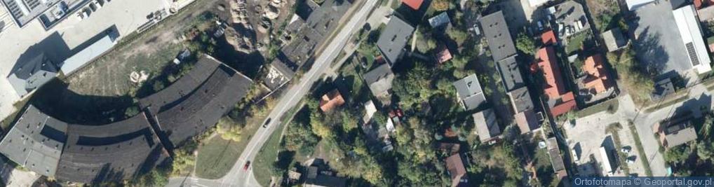 Zdjęcie satelitarne Towarowa ul.