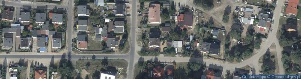 Zdjęcie satelitarne Topolowa ul.
