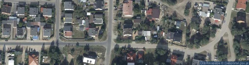 Zdjęcie satelitarne Topolowa ul.