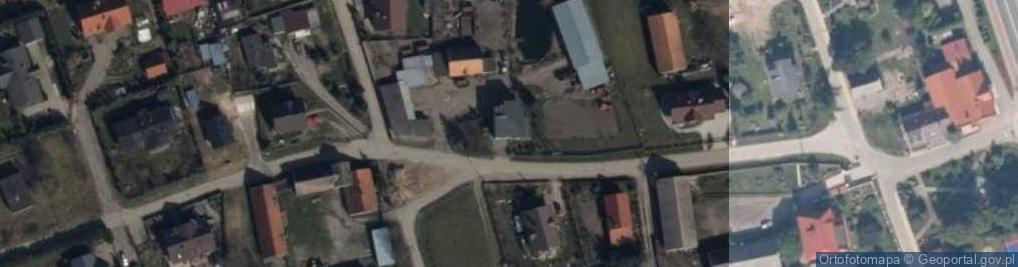 Zdjęcie satelitarne Topolowa ul.