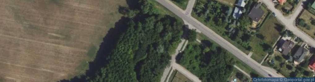 Zdjęcie satelitarne Topolowa ul.