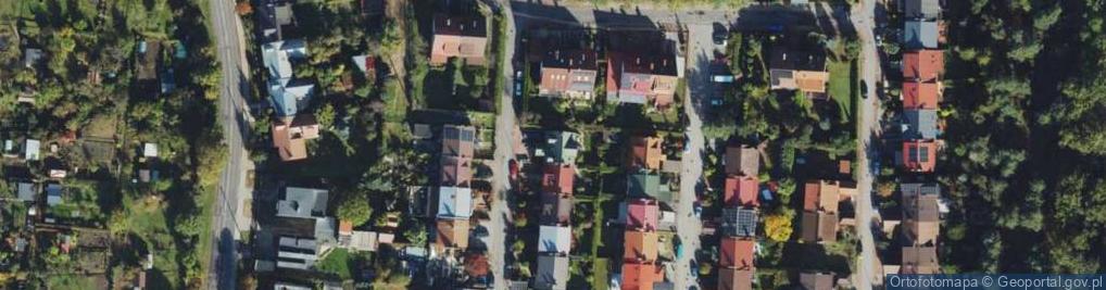 Zdjęcie satelitarne Topolowa ul.
